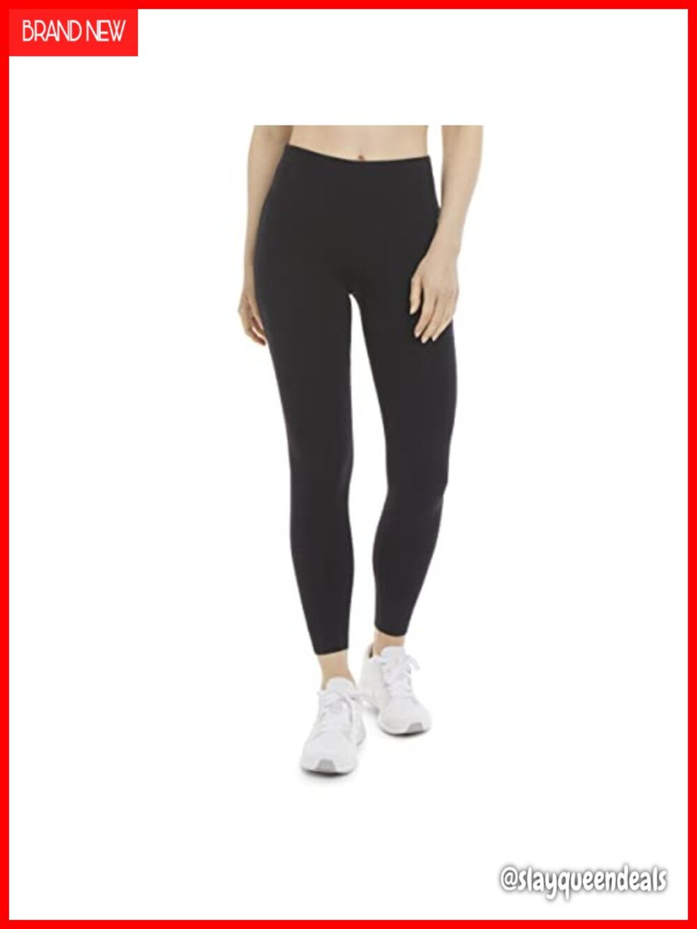 Women's Cotton Stretch High Waist Ankle Leggings Yoga Workout Fitted